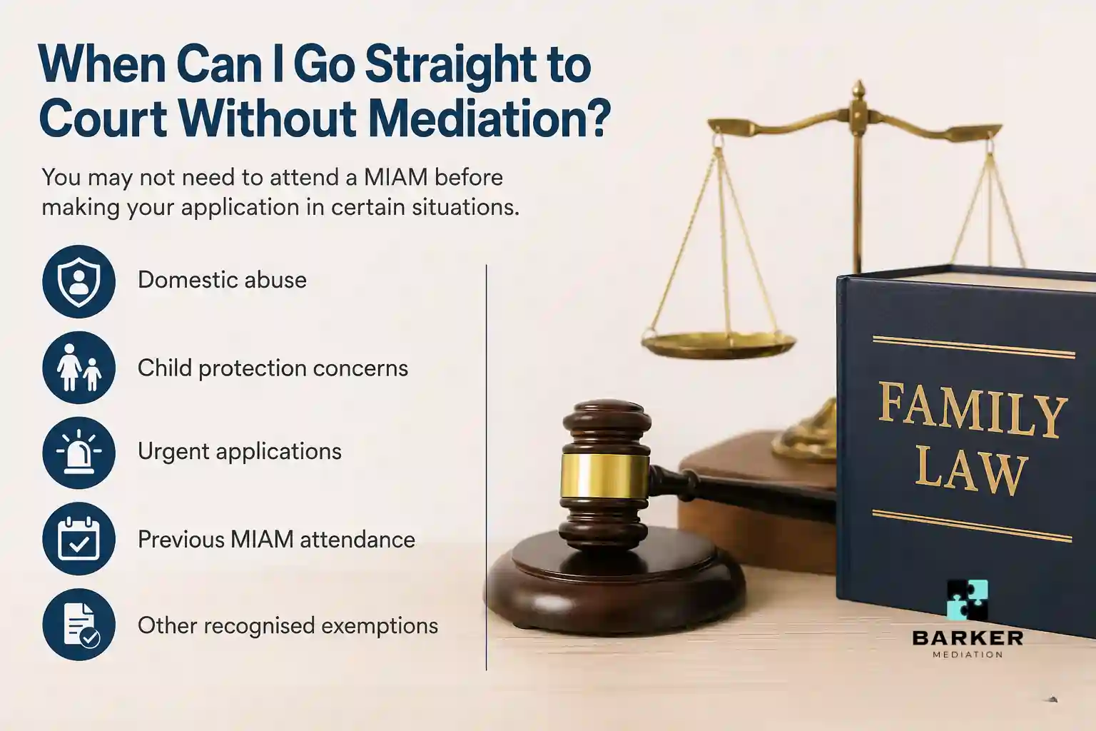When Can I Go Straight to Court Without Mediation Bracknell?